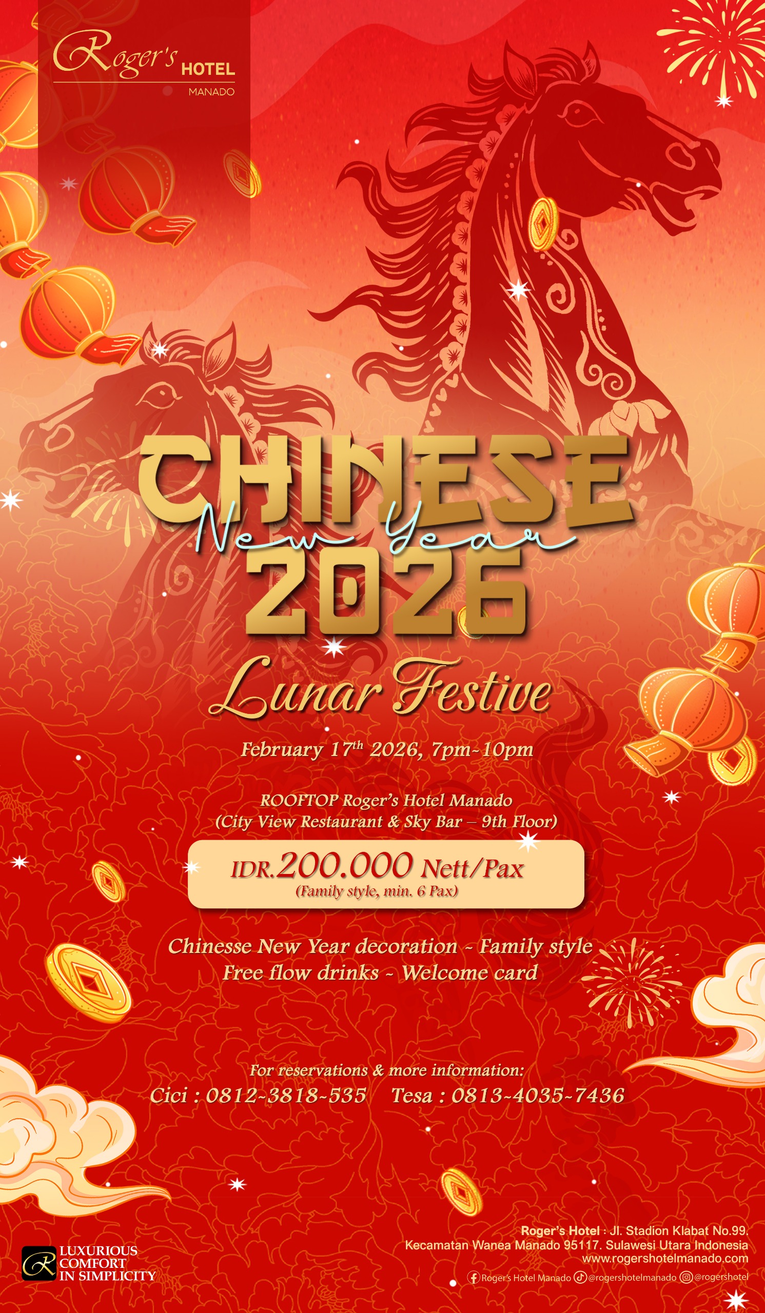 Lunar Festive Chinese New Year 2026